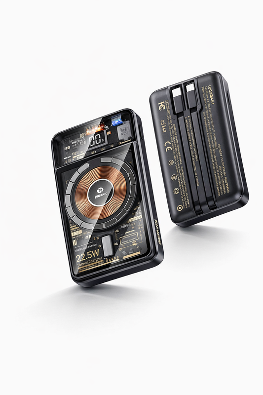 Transparent Magnetic Wireless Power Bank