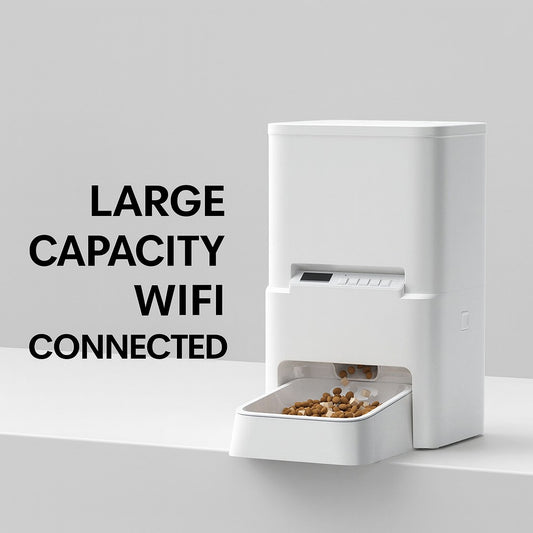 Smart Automatic Pet Feeder, 6L Dual-Band WiFi, for Cats & Dogs