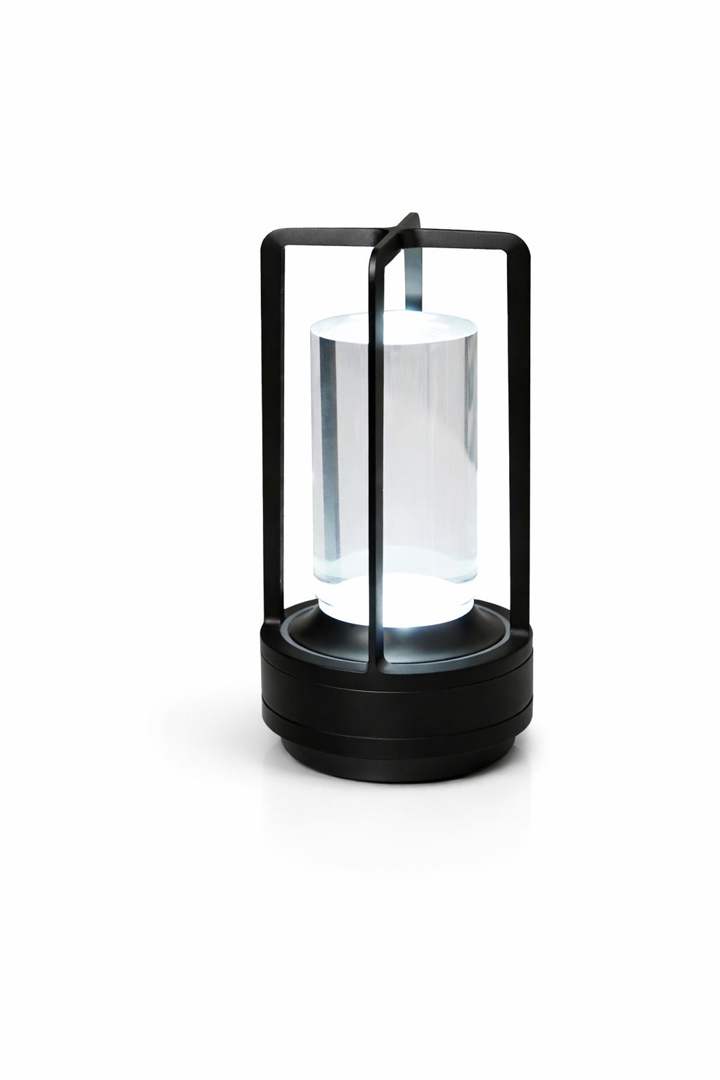 All-Aluminum Touch Control LED Ambient Table Lamp Rechargeable • USB Powered • Bedside & Dining Table Light