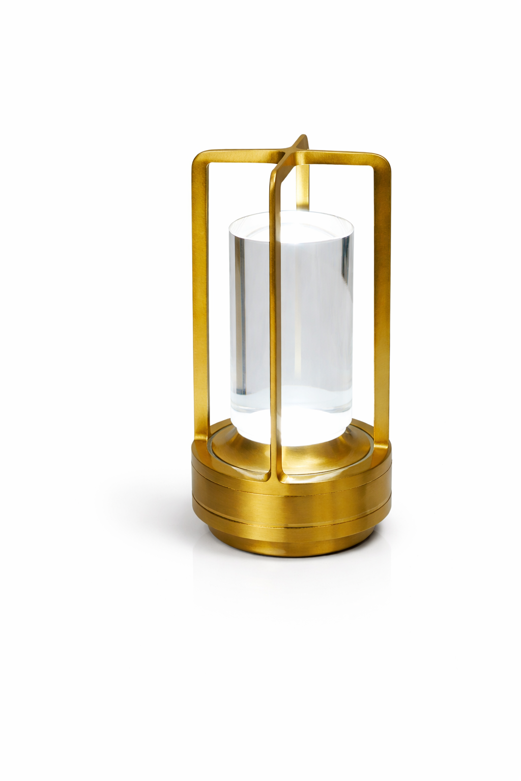 All-Aluminum Touch Control LED Ambient Table Lamp Rechargeable • USB Powered • Bedside & Dining Table Light