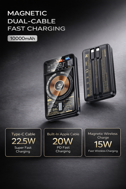 Transparent Magnetic Wireless Power Bank