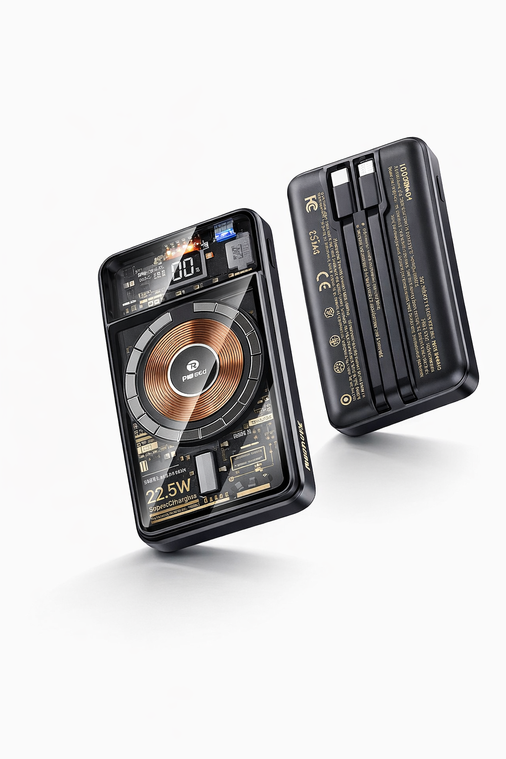 Transparent Magnetic Wireless Power Bank