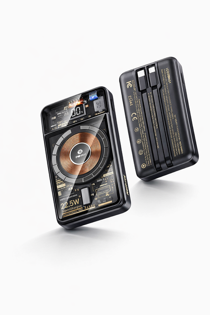 Transparent Magnetic Wireless Power Bank