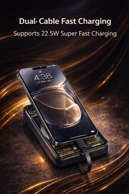 Transparent Magnetic Wireless Power Bank