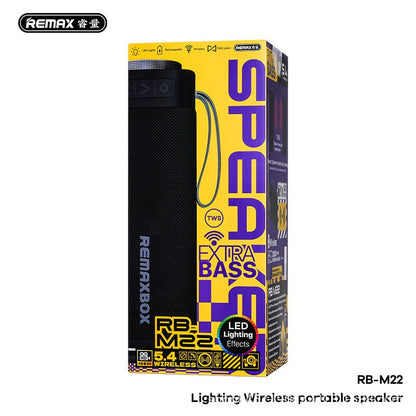 RGB Light Wireless Portable Bluetooth Speaker – High Sound Quality for Outdoor, Karaoke & Desktop Use