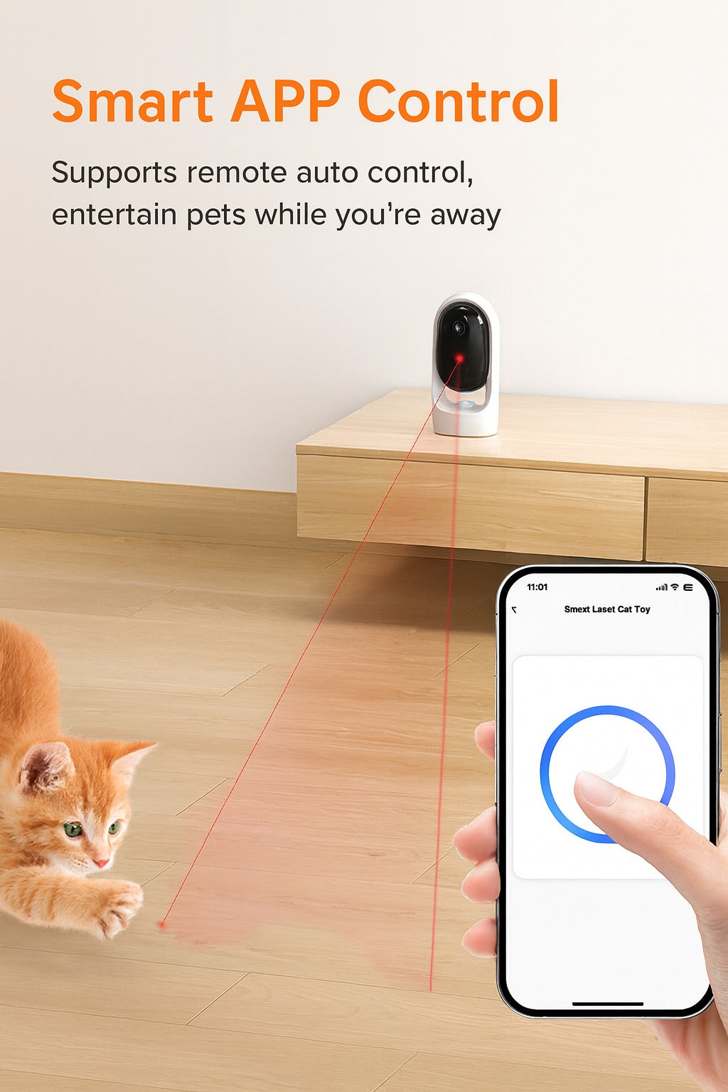 Smart Laser Cat Toy