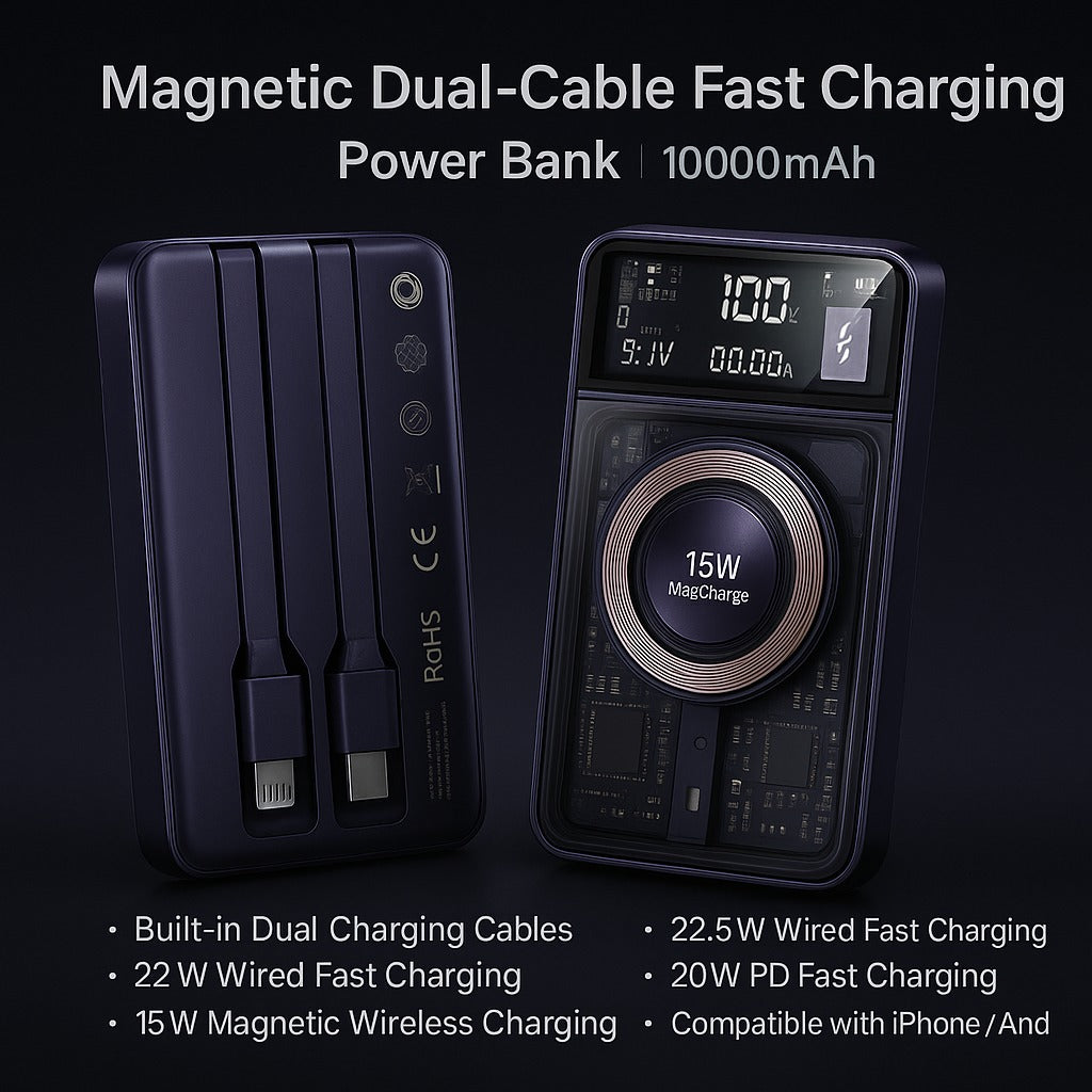 Transparent Magnetic Wireless Power Bank