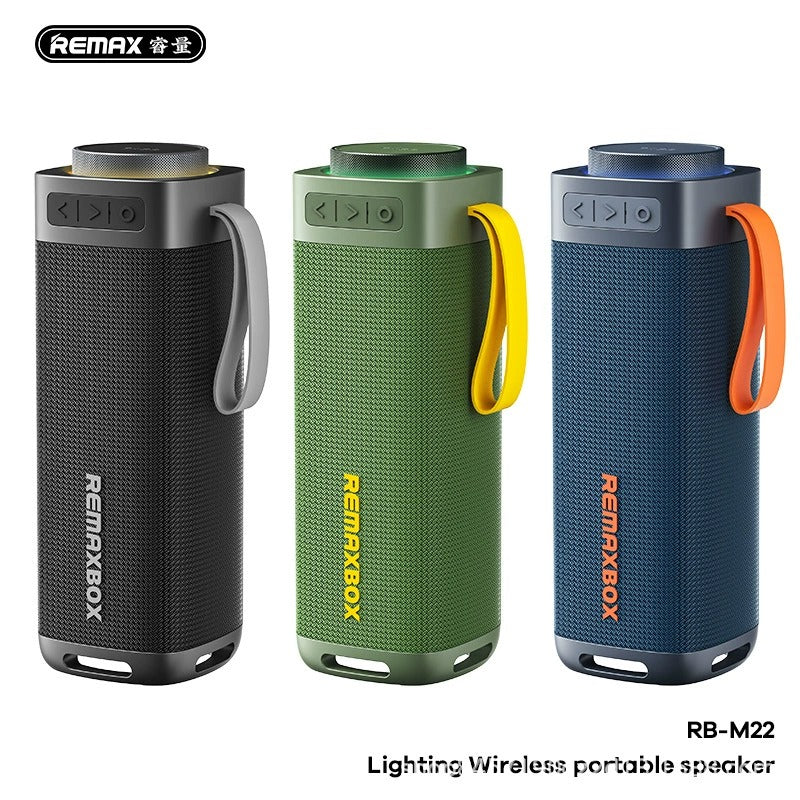 RGB Light Wireless Portable Bluetooth Speaker – High Sound Quality for Outdoor, Karaoke & Desktop Use