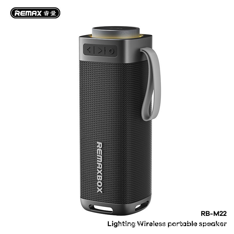 RGB Light Wireless Portable Bluetooth Speaker – High Sound Quality for Outdoor, Karaoke & Desktop Use