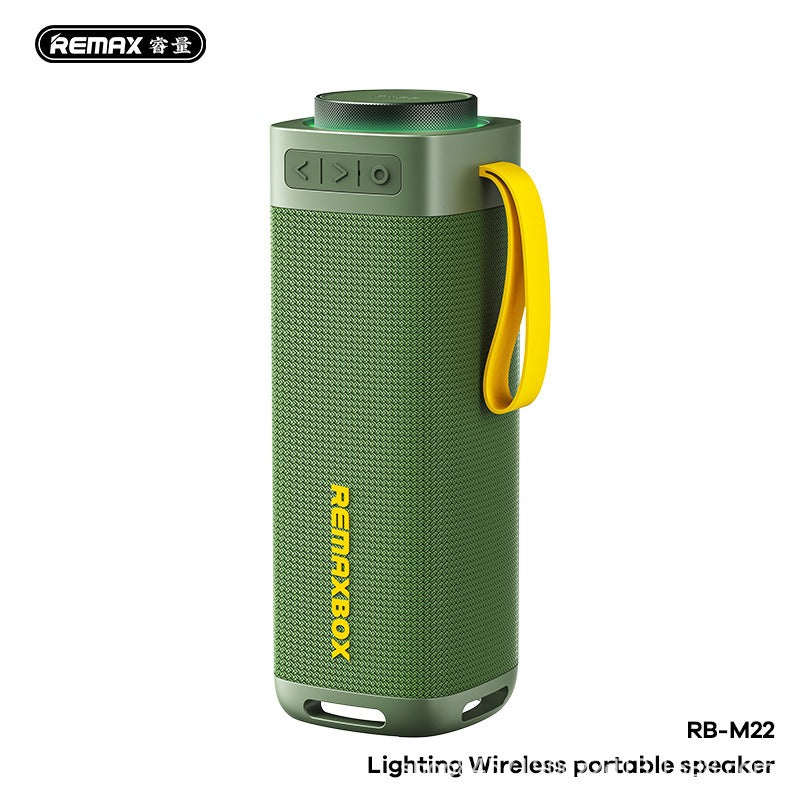 RGB Light Wireless Portable Bluetooth Speaker – High Sound Quality for Outdoor, Karaoke & Desktop Use